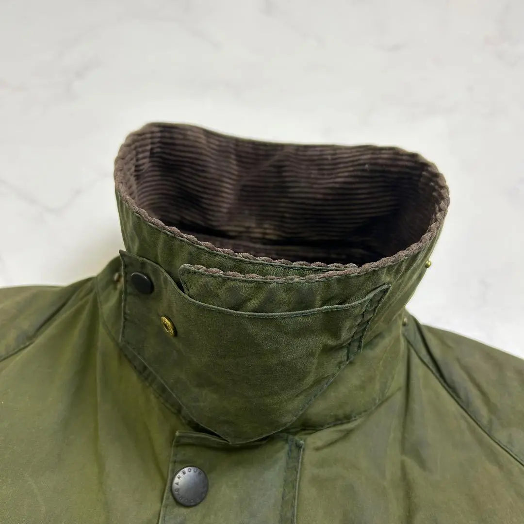 [Rare] 90s Barbour Spey Jacket Sage Large