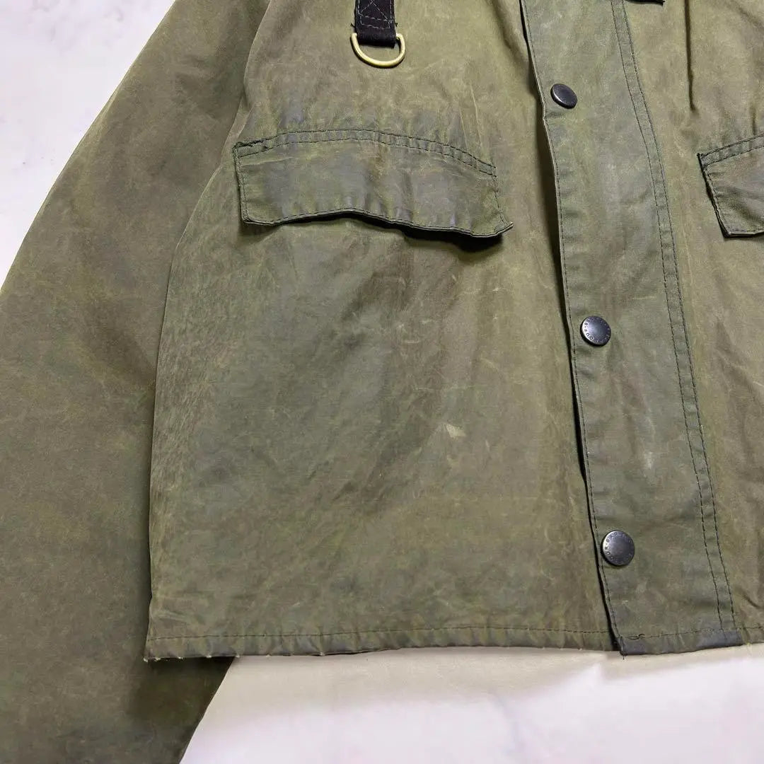 [Raro] Chaqueta Barbour Spey de los años 90 Sage Large | 【希少】 CHAQUETA BARBOUR SPEY DE LOS 90 SAGE GRANDE