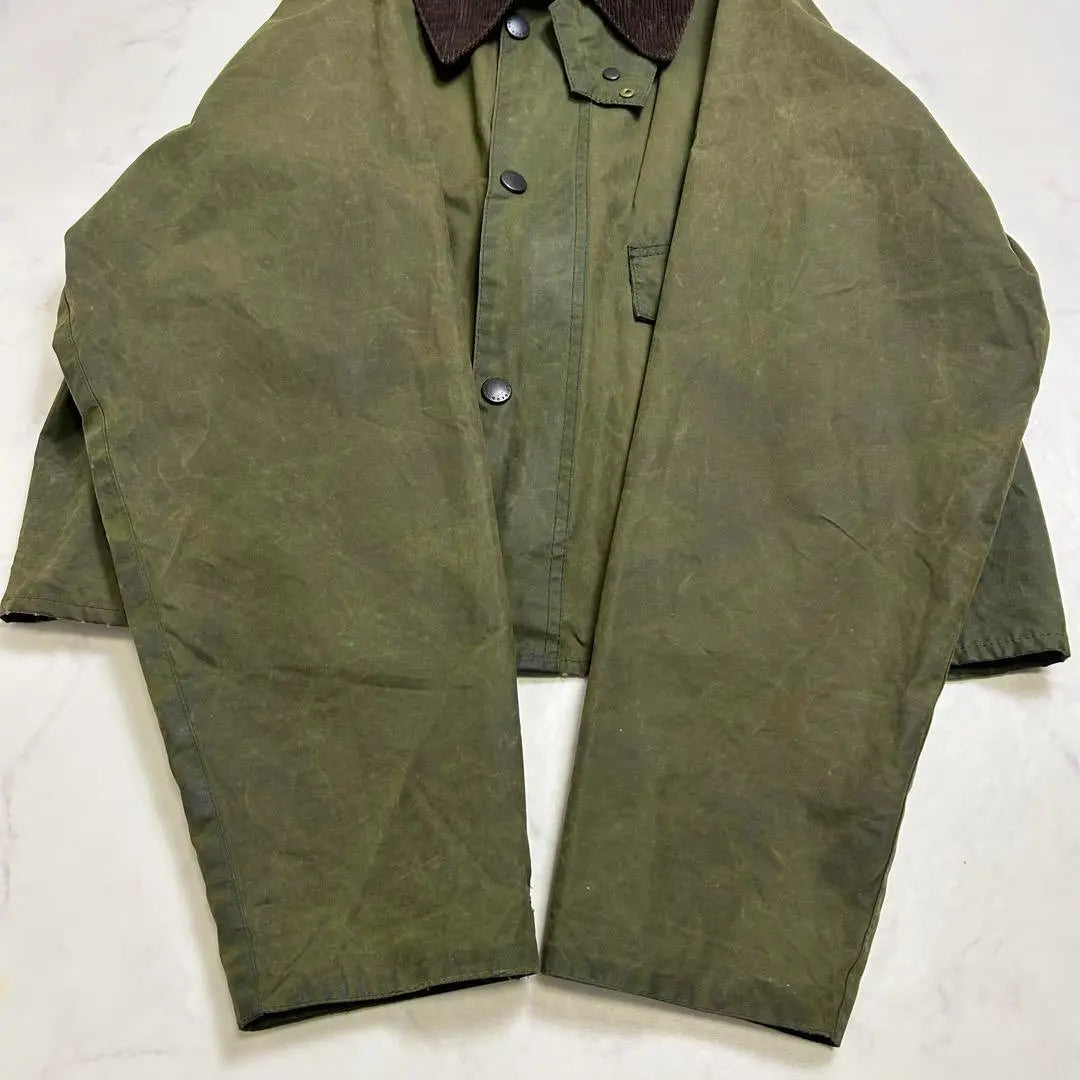 [Raro] Chaqueta Barbour Spey de los años 90 Sage Large | 【希少】 CHAQUETA BARBOUR SPEY DE LOS 90 SAGE GRANDE