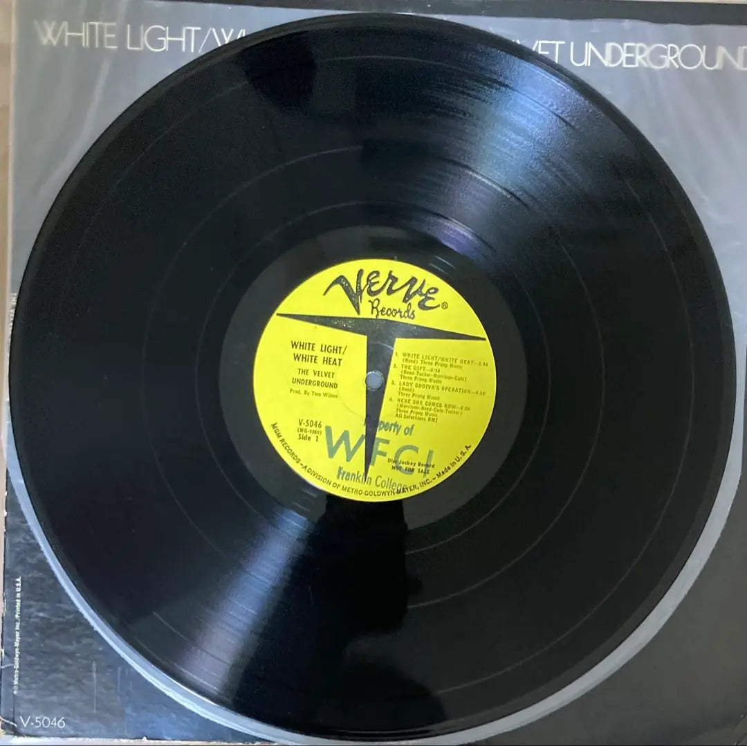 Rare US Promo Mono Heirloom Velvet Underground Record-Loaded