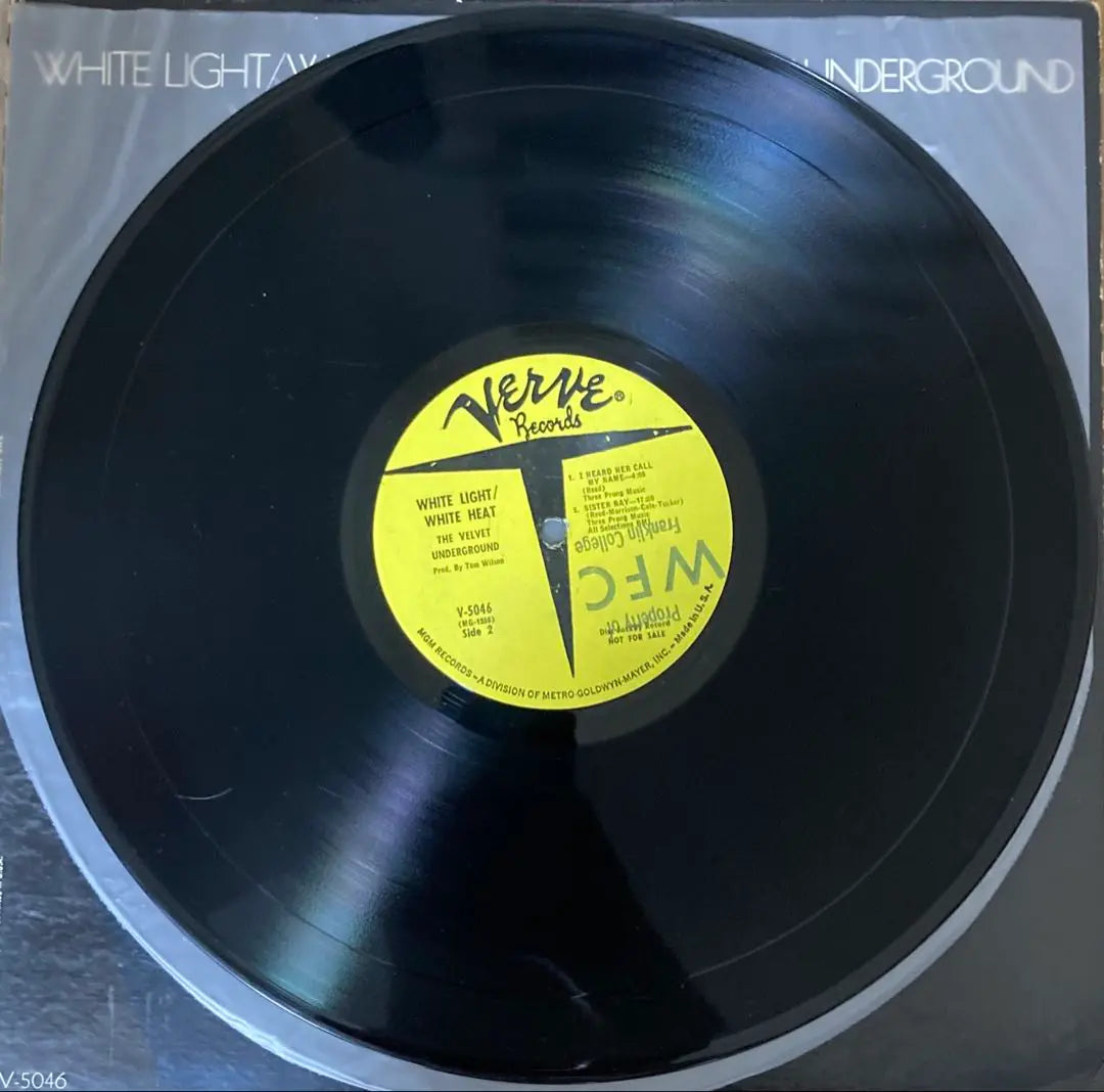 Rare US Promo Mono Heirloom Velvet Underground Record-Loaded