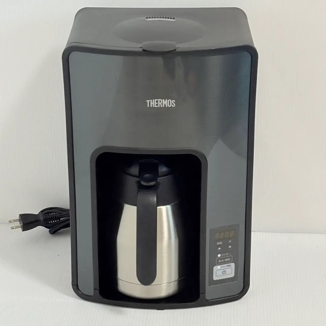 [Good condition] THERMOS Coffee Maker Black ECH-1001