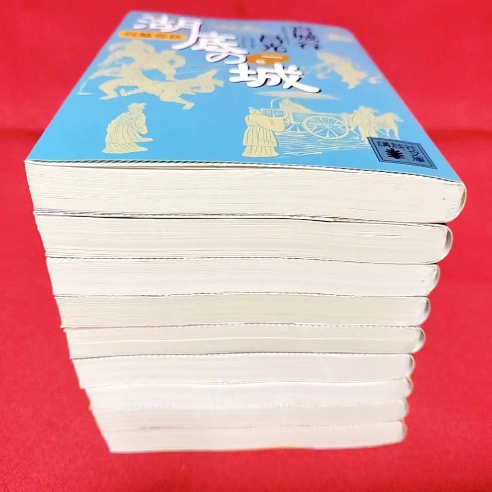 [Castle at the Lake, Wu Yue Shunju] Volumes 1-9, complete set / written by Miyagitani Masamitsu