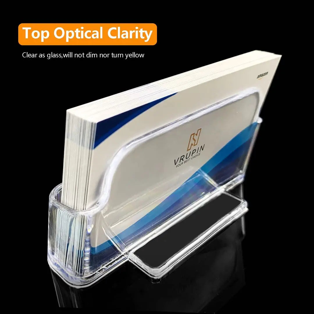 ❣️Business Card Holder Acrylic Business Card Holder Business Card Stand 8 Pieces