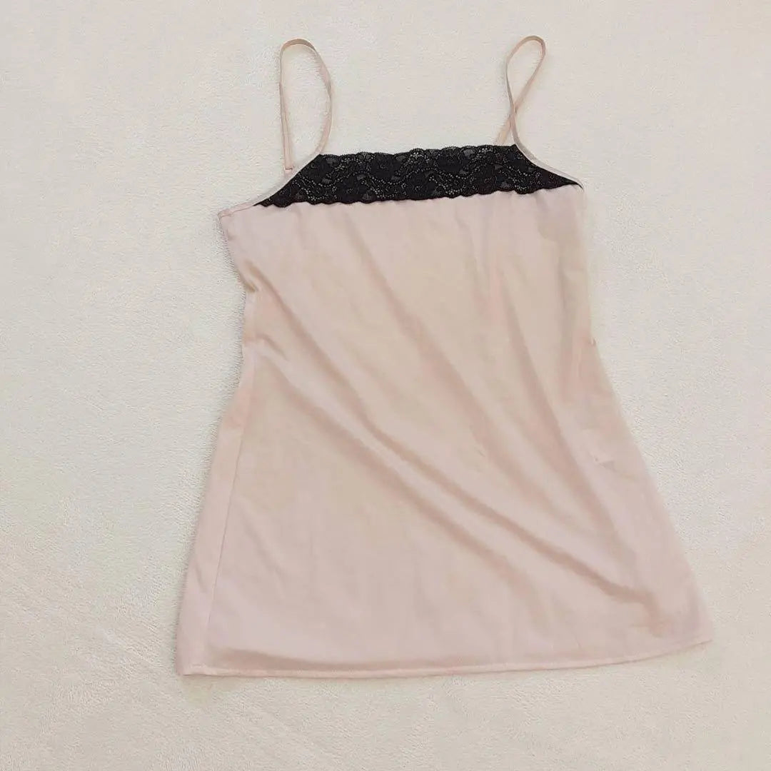 Vintage camisole [M] Pink Made in Japan Underwear Quick drying