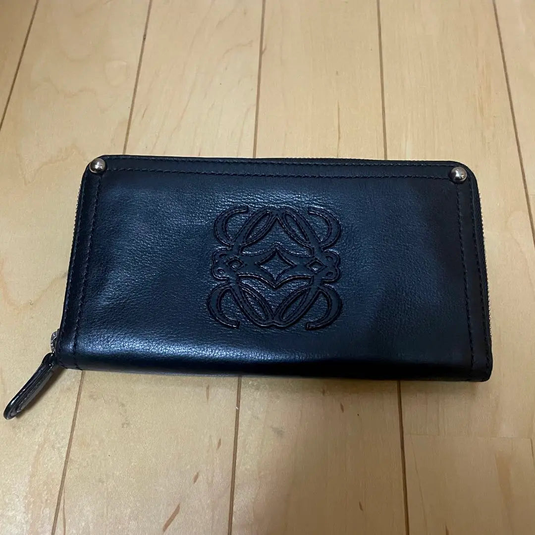 ○ Cartera larga Loewe con cremallera redonda | ○ロエベ 長財布 ラウンドファスナー