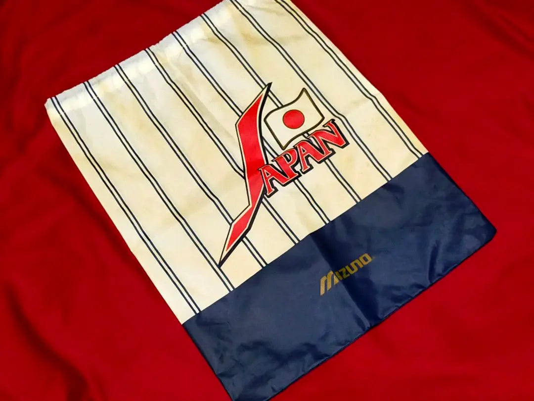 ❽◆ Bolsa con cordón para guardar zapatos de la selección nacional de béisbol de Japón ◆ Modelo japonés ◆ No está a la venta ◆