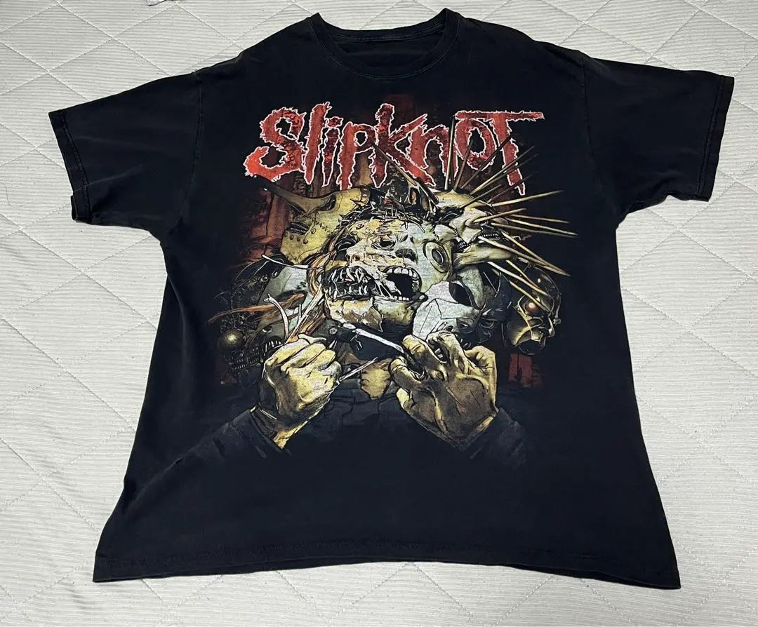 Camiseta vintage de los años 2000 de Slipknot