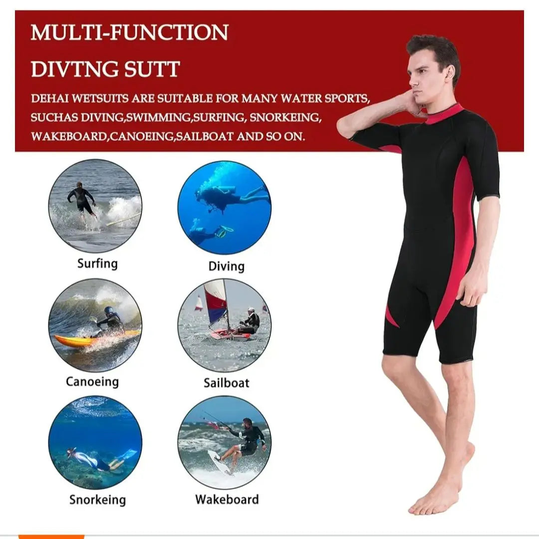 ✨Solo queda uno✨Traje de neopreno para hombre y mujer Buceo de cuerpo completo