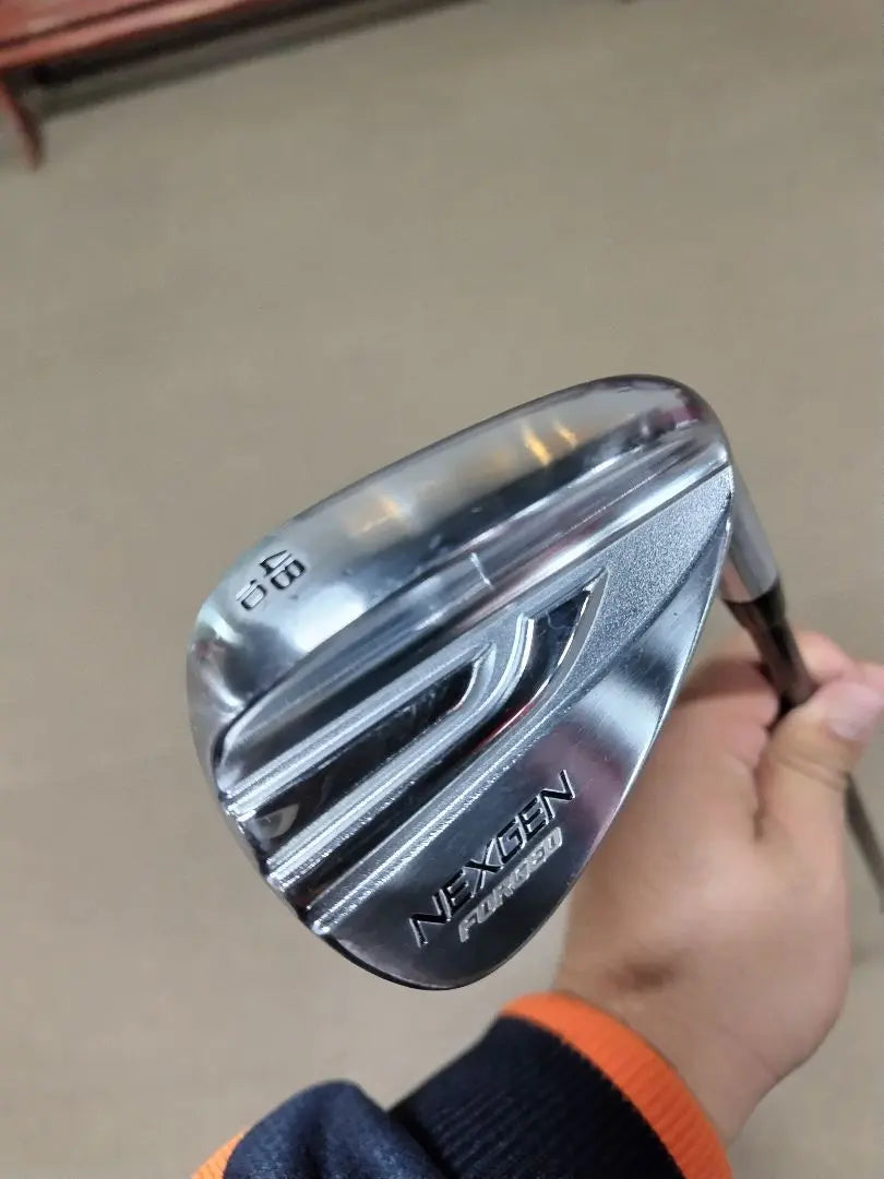 NexGen Forged wedge 58 degrees chrome finish | NEXGEN FORGEDウェッジ 58度 クロム仕上げ