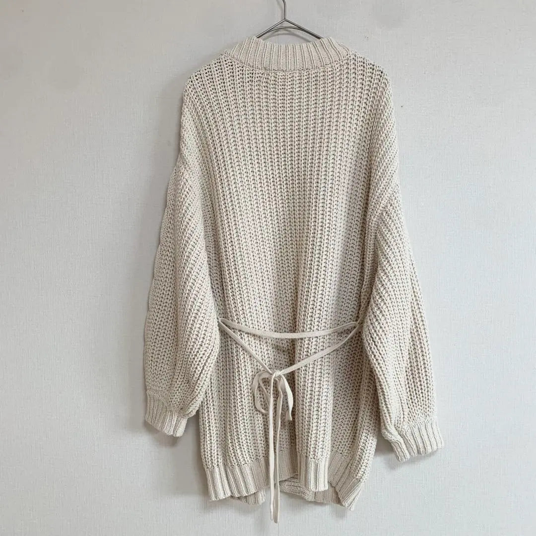 Majestic Legon M Cardigan Outerwear Beige Oversized