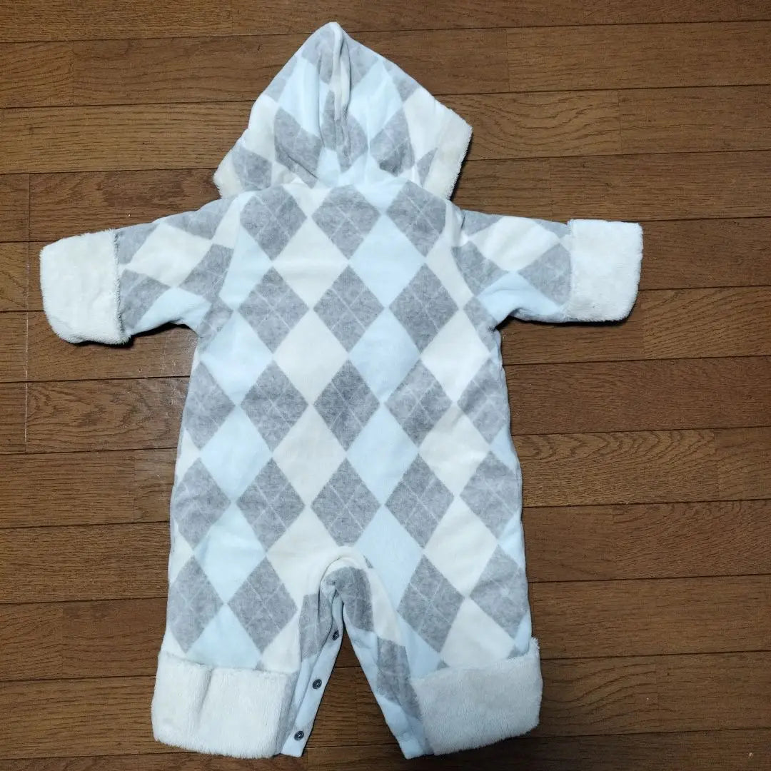 Baby Castle Fluffy Outerwear Size 50-70 - Suitable for discharge from hospital for low birth weight children