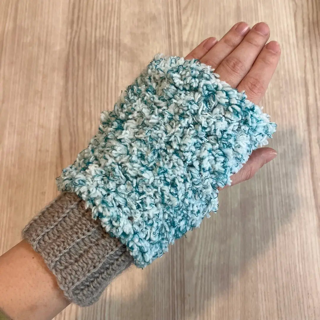 Arm warmer hand warmer fashion accessories handmade kagi knitting | アームウォーマー　ハンドウォーマー　ファッション　小物　ハンドメイド　かぎ編み