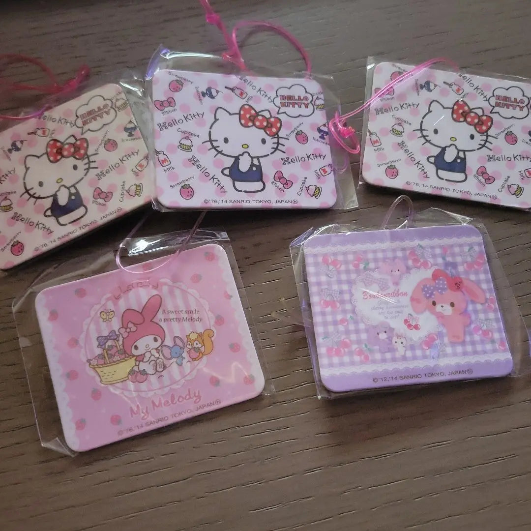 ¡Sanrio! Tarjeta de lazo My Melody de Kitty 2014, estilo 5 tarjetas premium