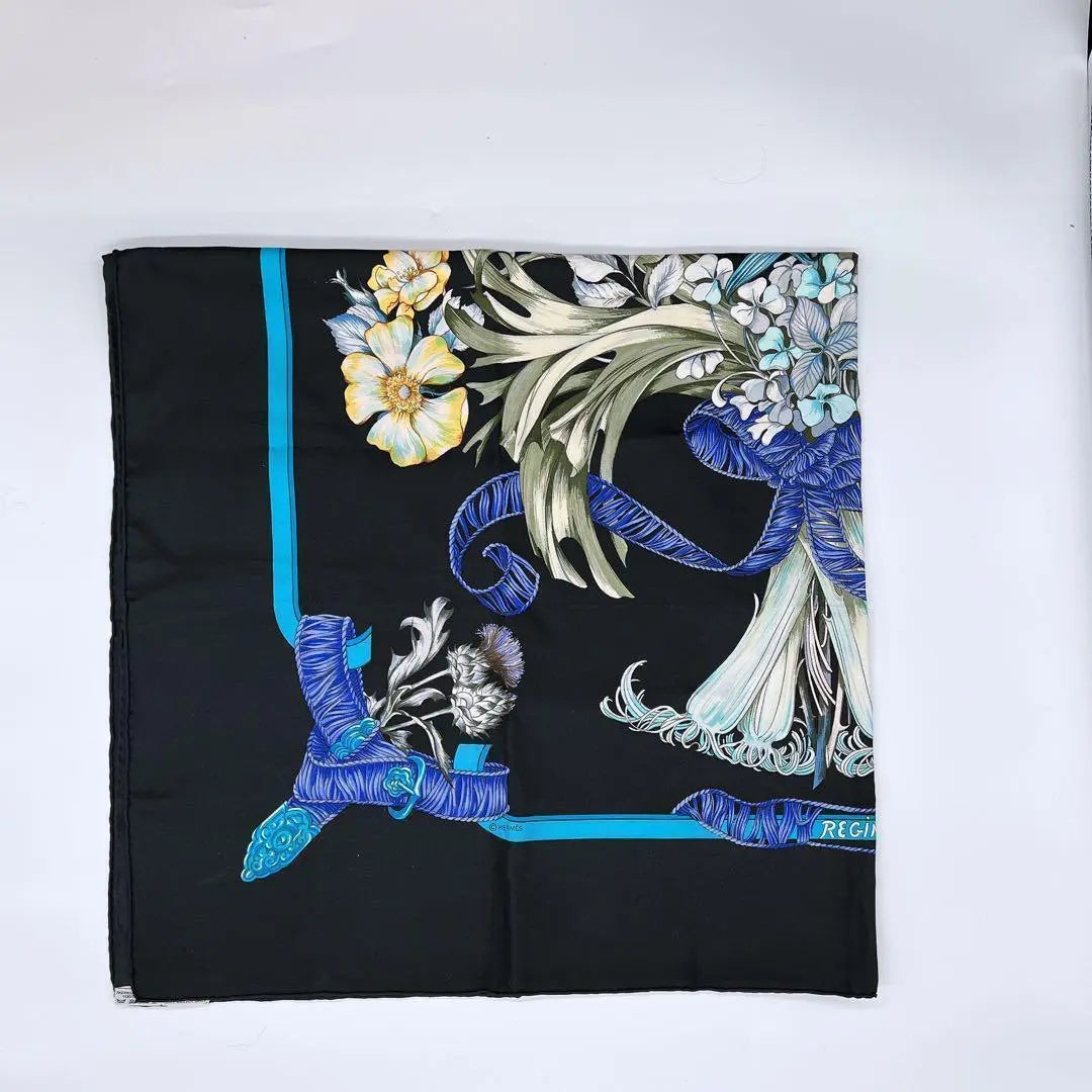 Hermes Carre 90 REGINA Her Majesty Queen Scarf | エルメス カレ90 REGINA 女王陛下 スカーフ