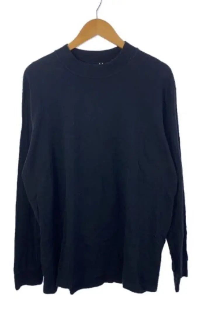 Ground Wai Yoji Yamamoto 4 Mock Neck Cut Saw Black XL