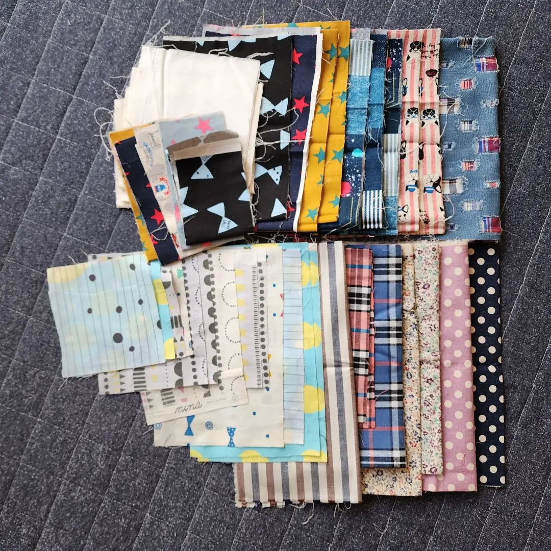 Scattered fabrics in bulk 10