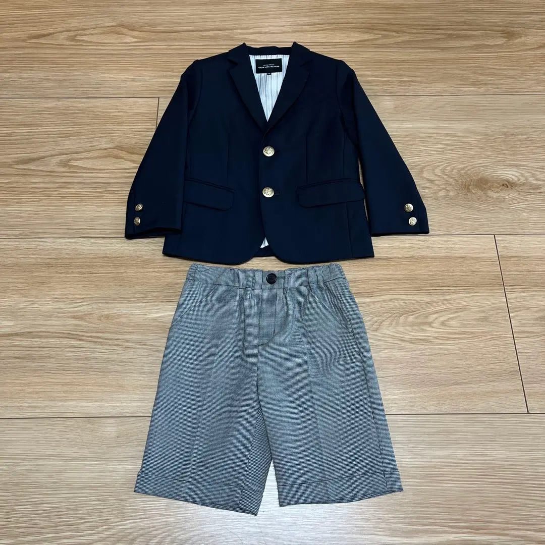 Traje formal relajante para niños con etiqueta verde | グリーンレーベルリラクシング キッズ フォーマルスーツ