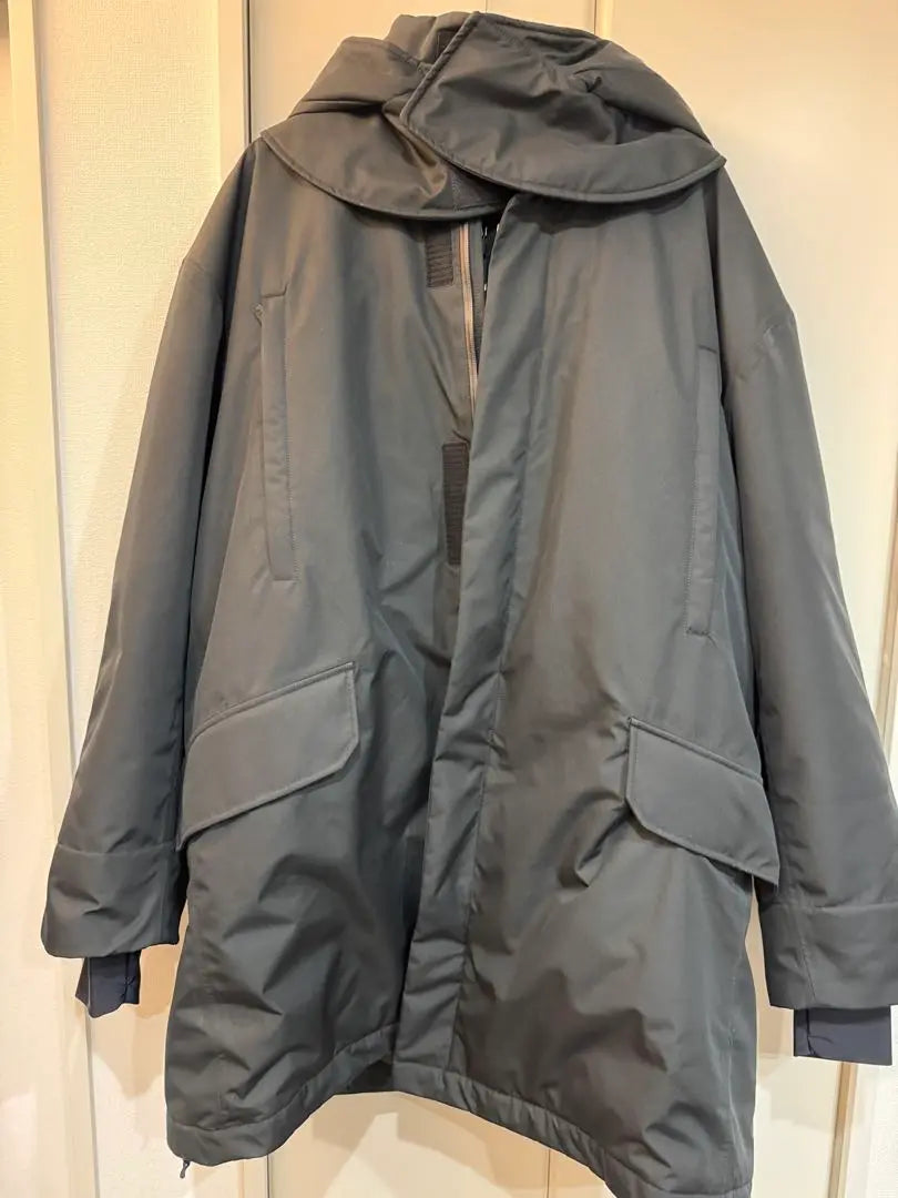 RAF SIMONS x TEMPLA Oversized Nylon Food Coat