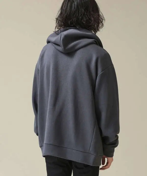 NANO universe hoodie hoodie zip-up grey L