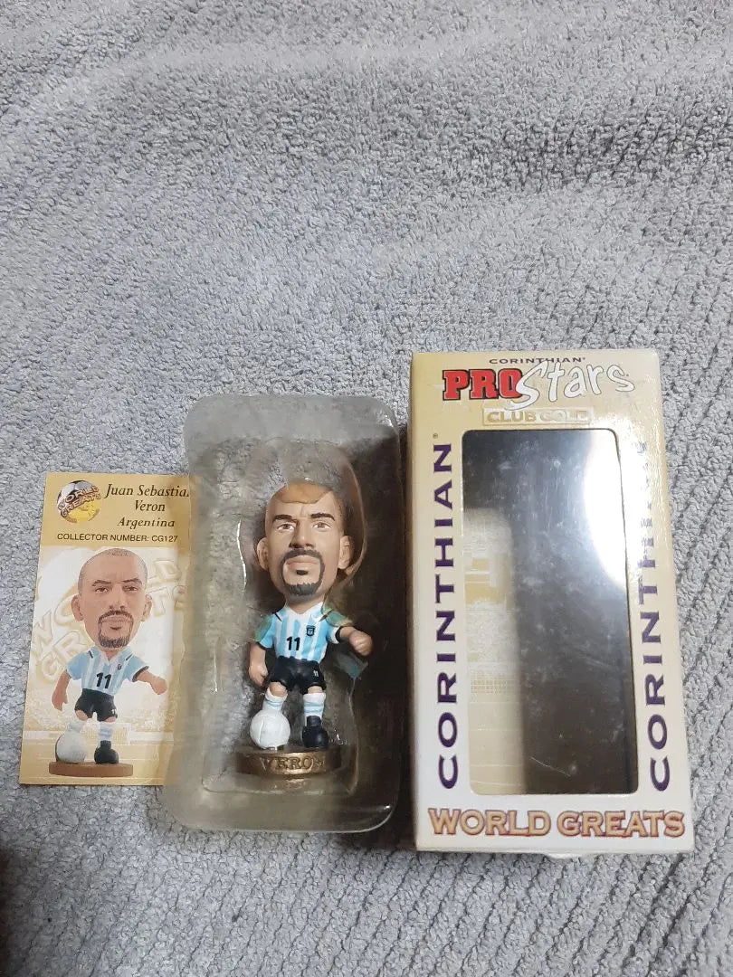 Valiosa figura de la selección argentina de Corinthian Prostars WG Veron