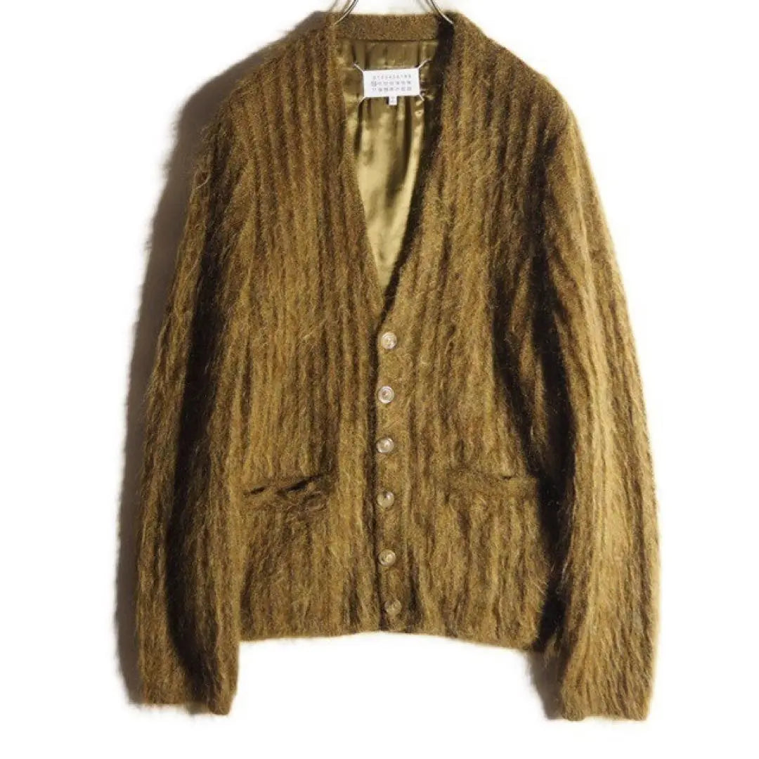 Rare Margiela Mohair Cardigan Knit Nomura Kuniichi Yamaguchi Ichiro Wear mm6