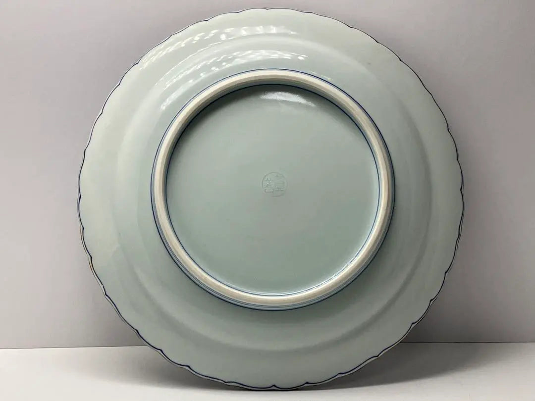 [Unused item] Kitamura Kazen large plate