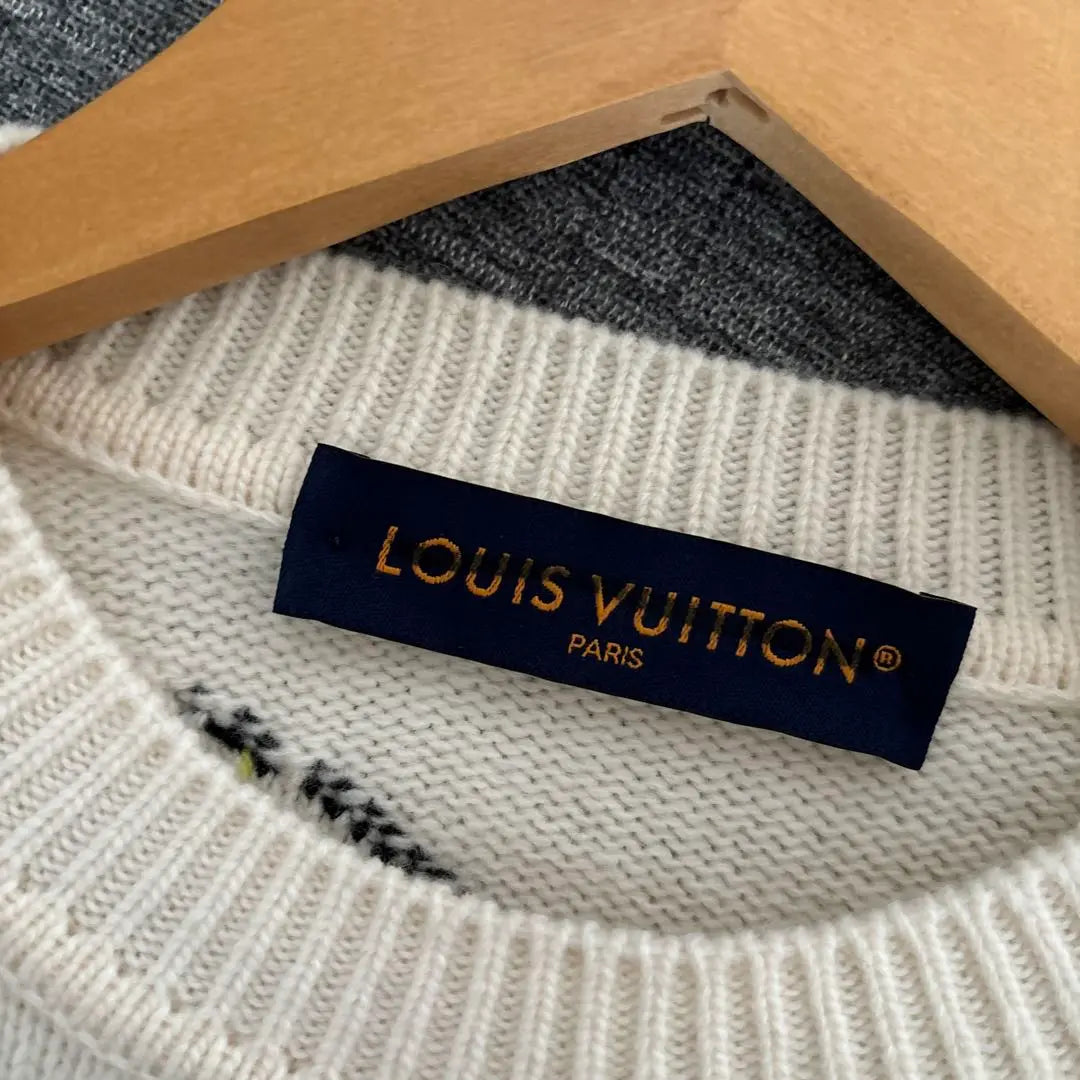 Louis Vuitton LV Puzzle Jacquard Pullover Sweater