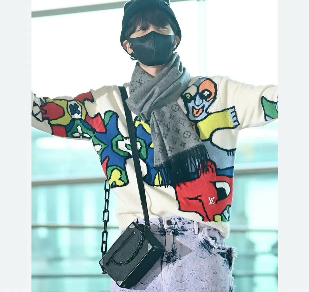 Louis Vuitton LV Puzzle Jacquard Pullover Sweater