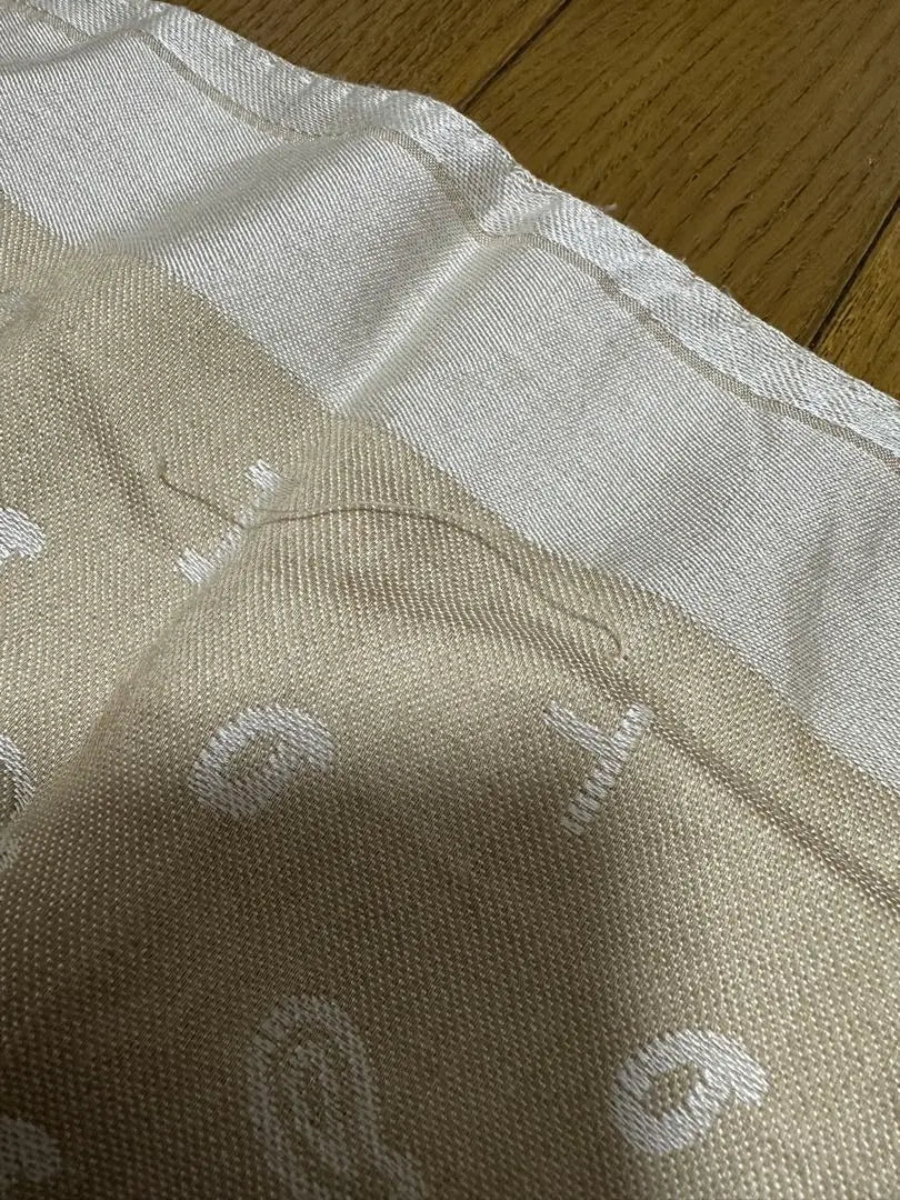 Estola con estampado de cachemira beige de ETRO | ETRO ベージュ ペイズリー柄 ストール