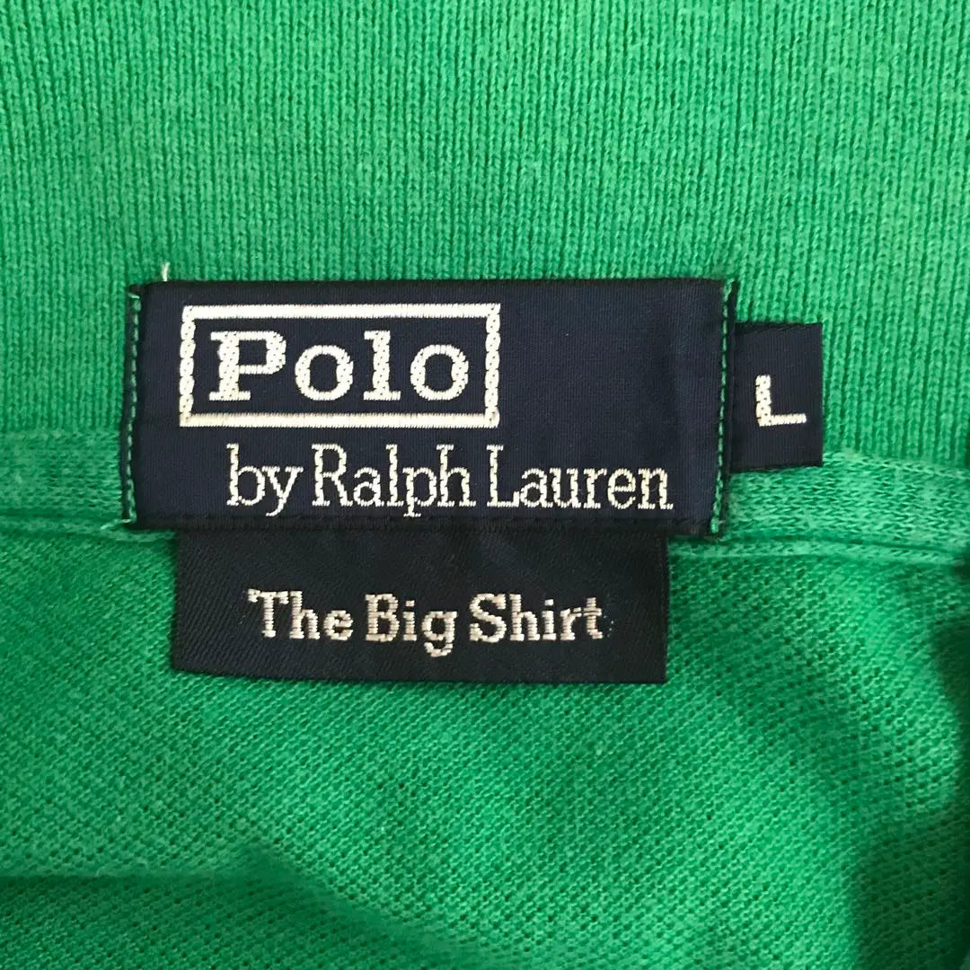 Camisa polo grande vintage Ralph Lauren de los años 90