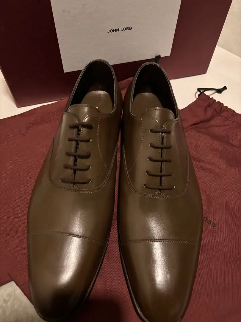 [New] JOHN LOBB CITY2 Business Shoes Brown 10E | 【新品】John Lobb CITY2 ビジネスシューズ ブラウン　 10E