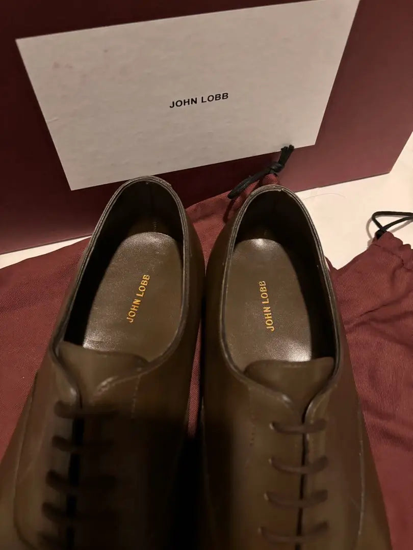 [New] JOHN LOBB CITY2 Business Shoes Brown 10E | 【新品】John Lobb CITY2 ビジネスシューズ ブラウン　 10E