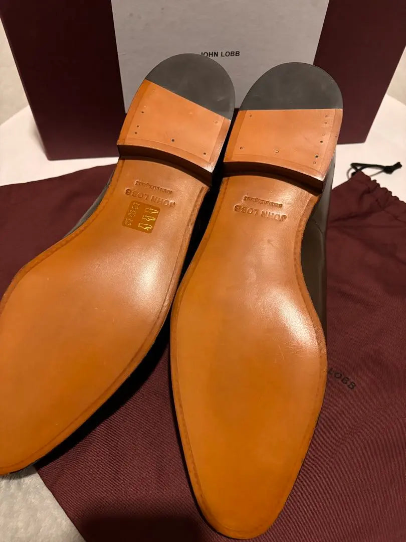 [New] JOHN LOBB CITY2 Business Shoes Brown 10E | 【新品】John Lobb CITY2 ビジネスシューズ ブラウン　 10E