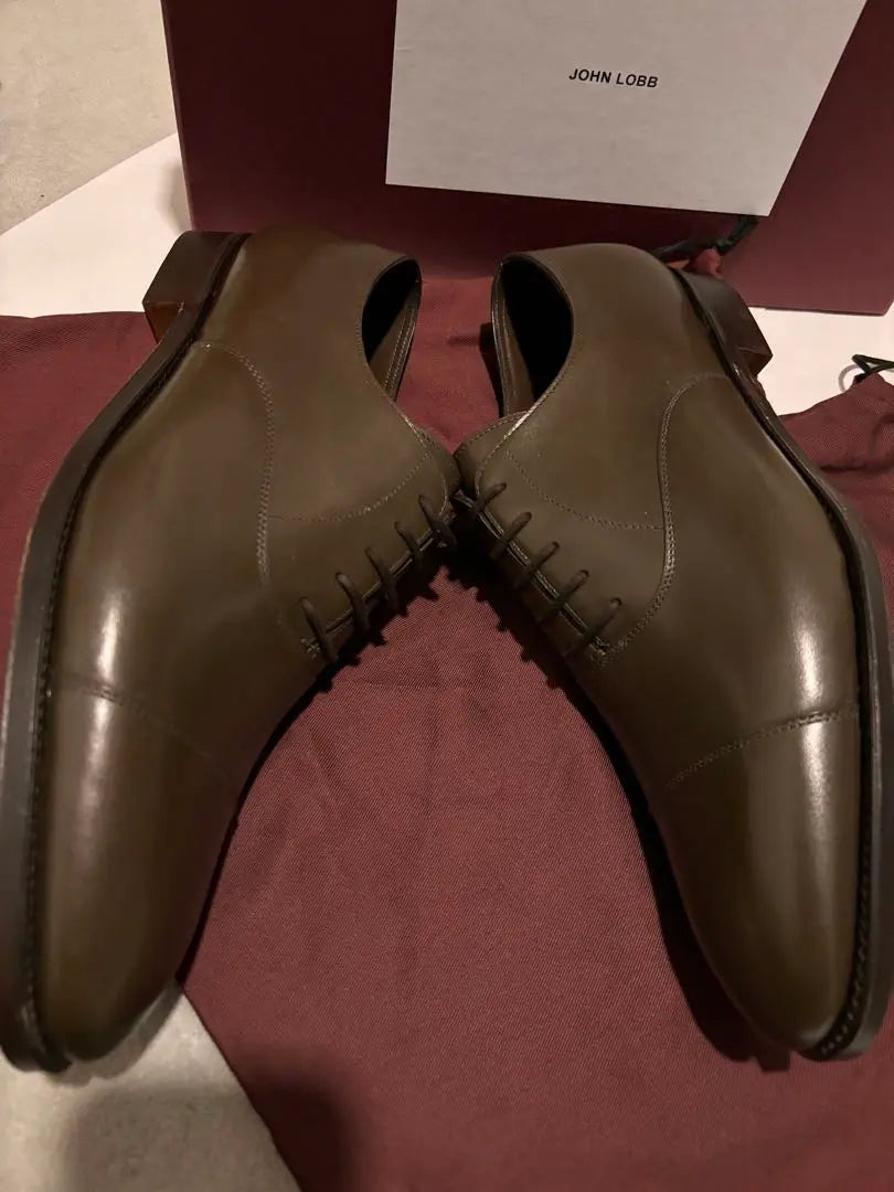 [New] JOHN LOBB CITY2 Business Shoes Brown 10E | 【新品】John Lobb CITY2 ビジネスシューズ ブラウン　 10E