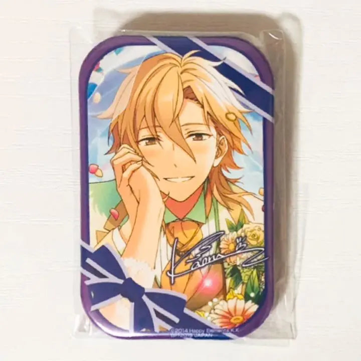 New ★Ensemble Stars ★UNDEAD [Hafu Kaoru] Ichiban Cafe ★ Square ★ Can Badge ★ 2-piece set