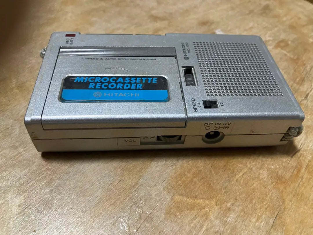 Grabadora de microcassette HITACHI TH-900 Objeto retro basura