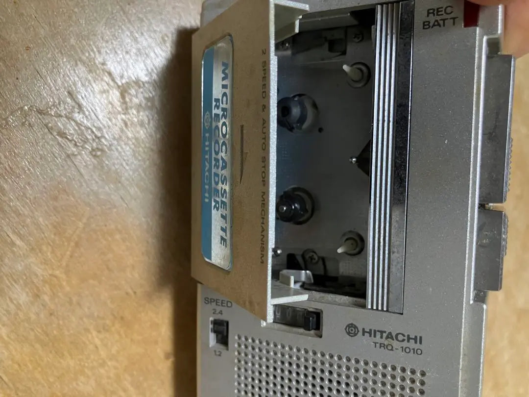 Grabadora de microcassette HITACHI TH-900 Objeto retro basura