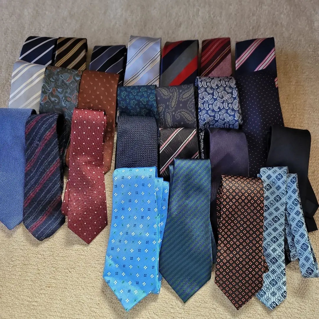 Super bargain slim tie set for new working people