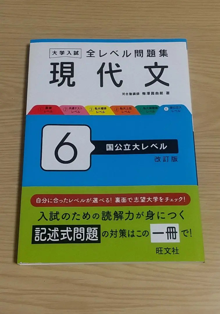 University Entrance Examination All Level Question Collection Modern Japanese 6 National and Public University Level