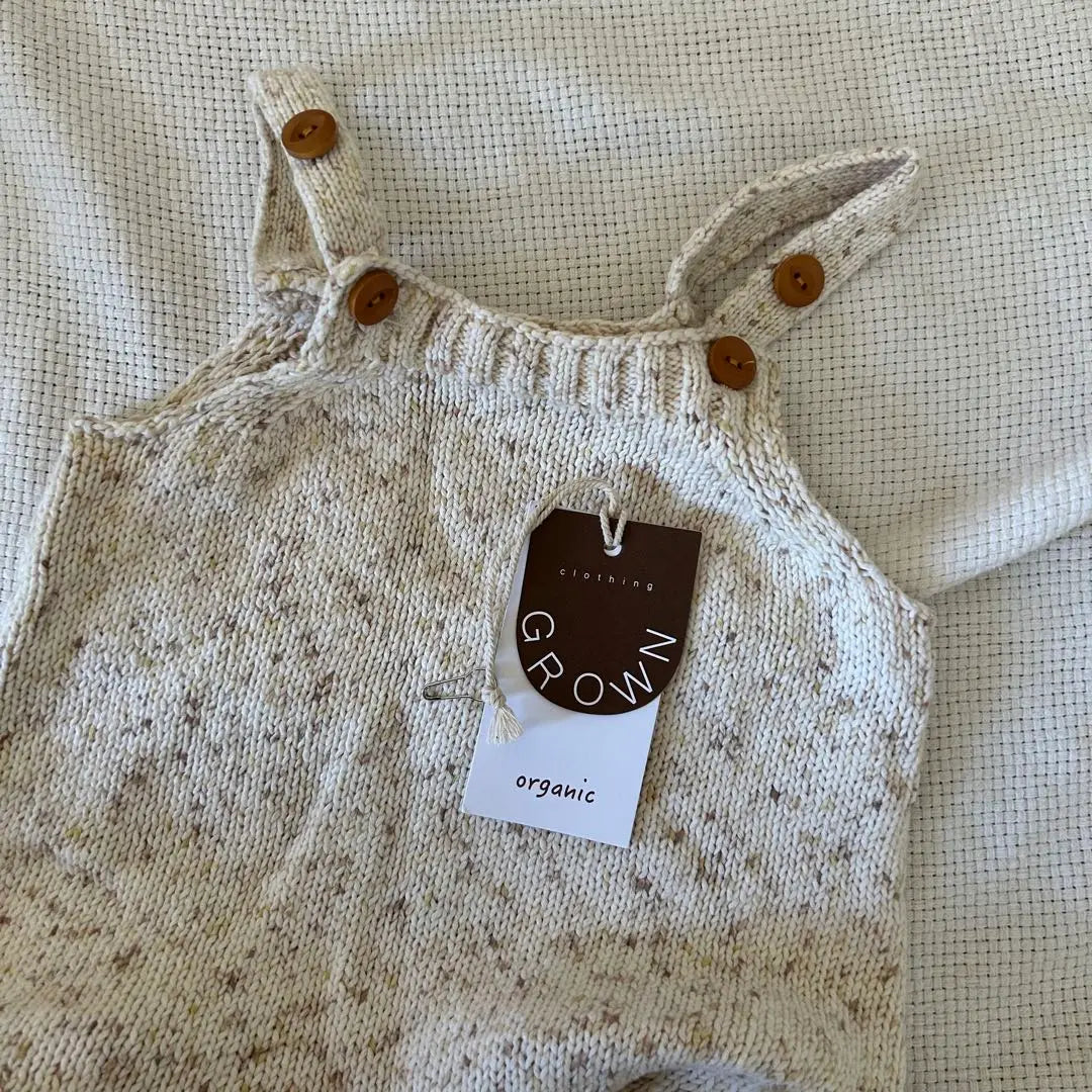 GROWN Overalls with Organic Buttons 3