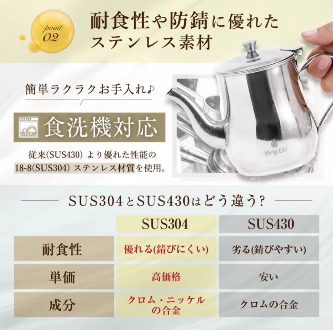 ⭐️Elegante y funcional⭐️Olla para aceite con filtro de 650 ml de acero inoxidable con manual de instrucciones