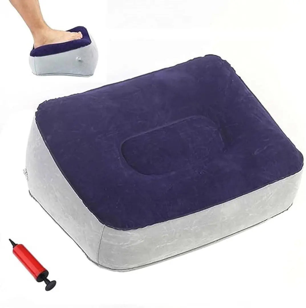 Navy Grey Cushion with Air Pump