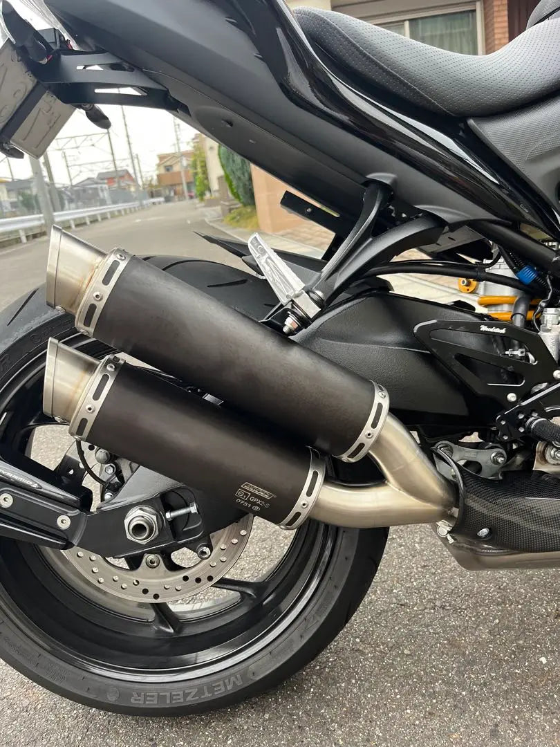 GSX-S1000 BODIS Twin slip-on muffler