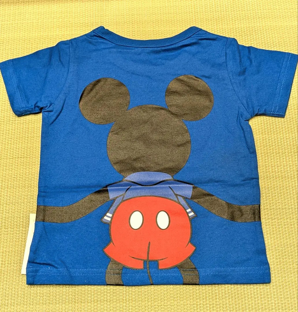 Camiseta Mickey Kids diseño fútbol 90cm | ミッキー キッズTサッカーデザイン 90cm