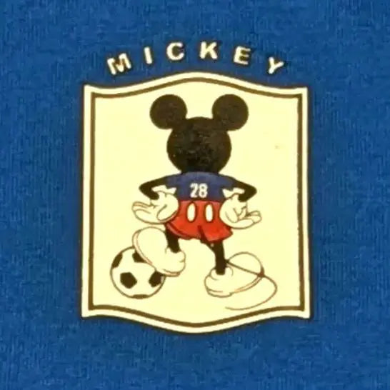 Camiseta Mickey Kids diseño fútbol 90cm | ミッキー キッズTサッカーデザイン 90cm