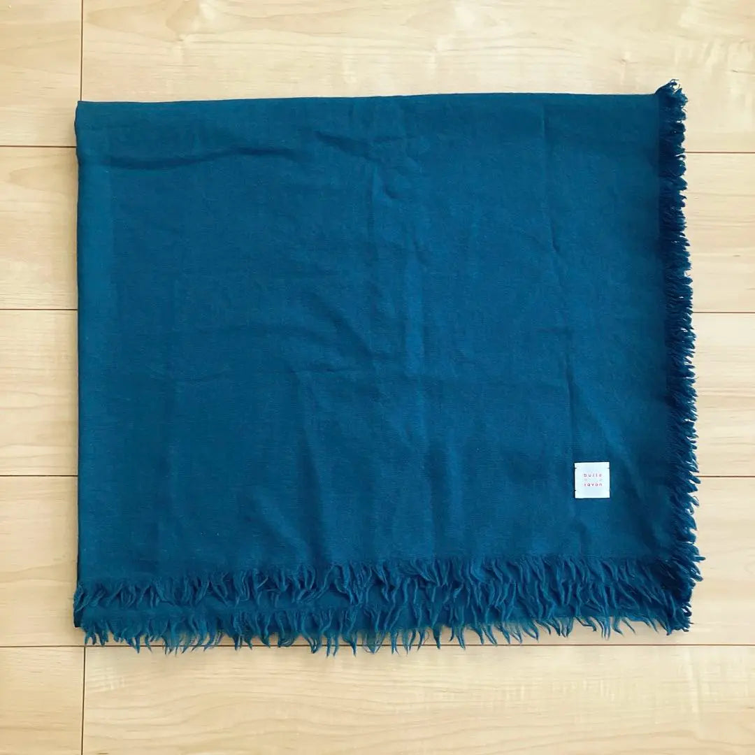 Buildesabon Large Stole Blue