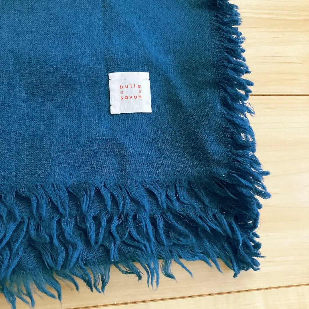 Buildesabon Large Stole Blue