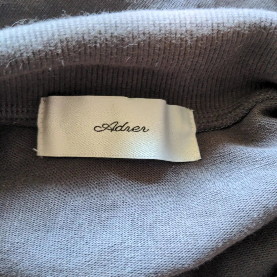 ADRER Half Zip Tops Plain Simple Fashionable Second-hand Clothing