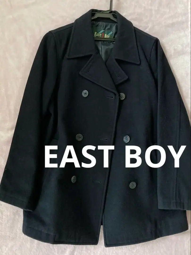 EAST BOY Peacoat Azul marino Unisex Hombre M Mujer LL | EAST BOY イーストボーイ ピーコート ネイビー 男女兼用 男M 女LL